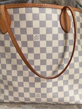 Louis Vuitton Damier Azur Canvas Tote